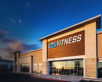 exterior of a new eos gym opening