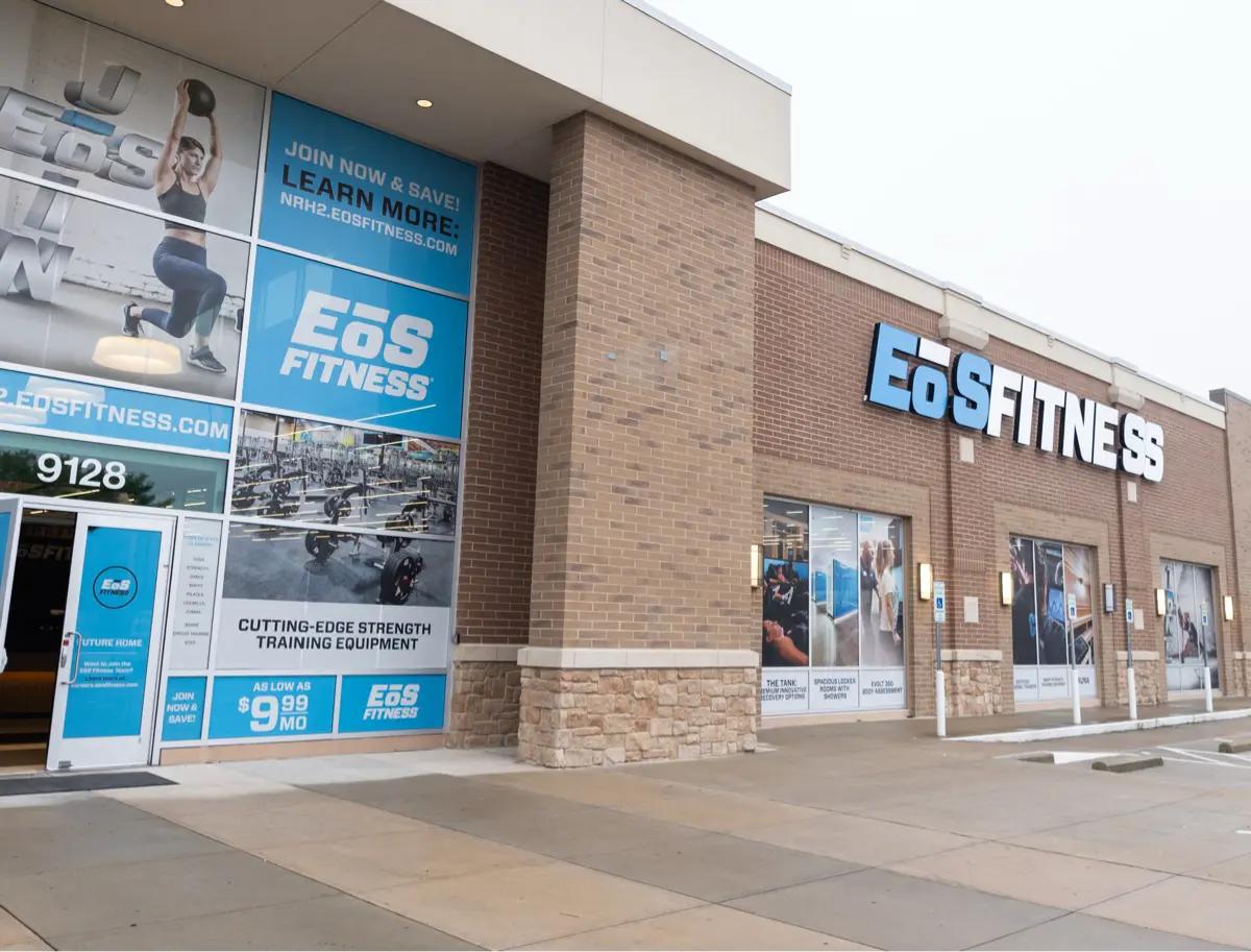exterior shot of modern gym in texas