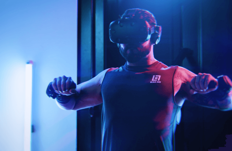 Virtual Reality Fitness Experience Chest Press