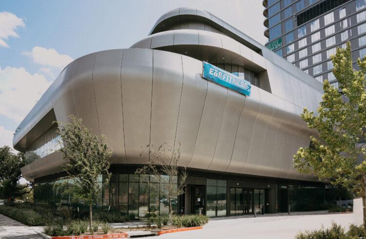 Modern exteriors of EoS Fitness in Houston