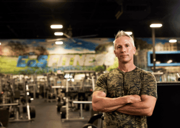 EoS Fitness senior member ready to work out through the SilverSneakers program