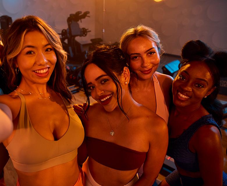 group shot of eos gym members