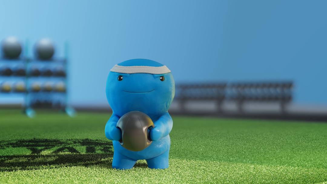 will power working on medicine ball