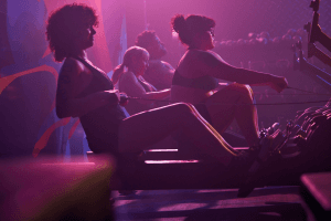 eos gym member performing a pull day workout routine