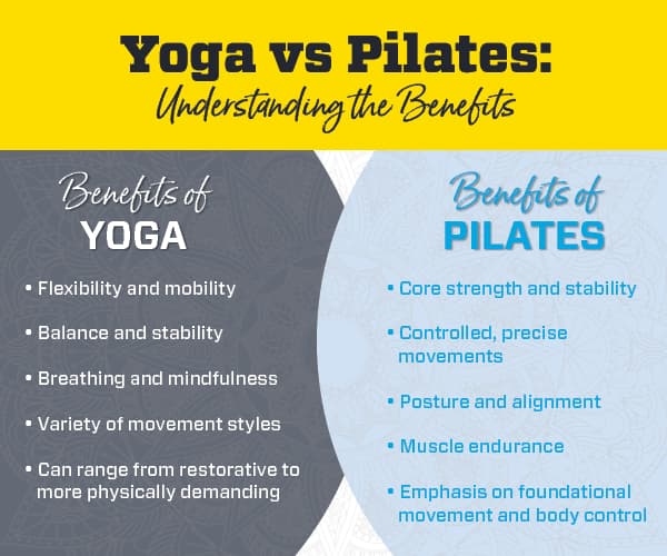 understanding the benefits of yoga vs pilates