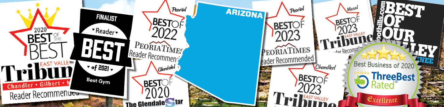 graphic list of all of the different awards in arizonia